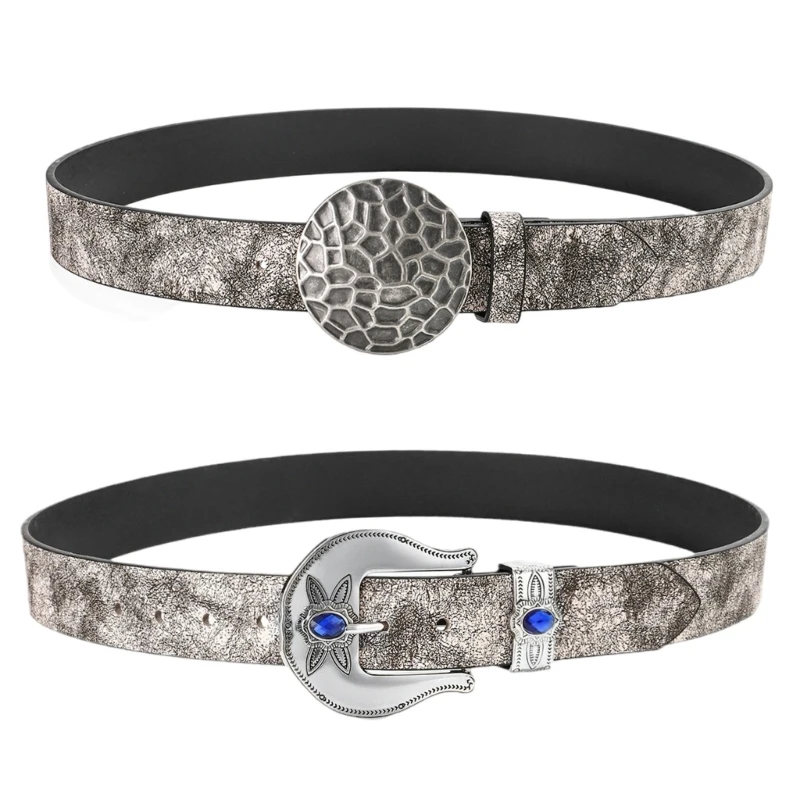 Distressed Pattern Waist Belt for Women Men Western Embossed PU Leather Cowgirls Waistband for Pants Waist Ornament
Distressed Pattern Waist Belt for Women Men Western Embossed PU Leather Cowgirls Waistband for Pants Waist Ornament