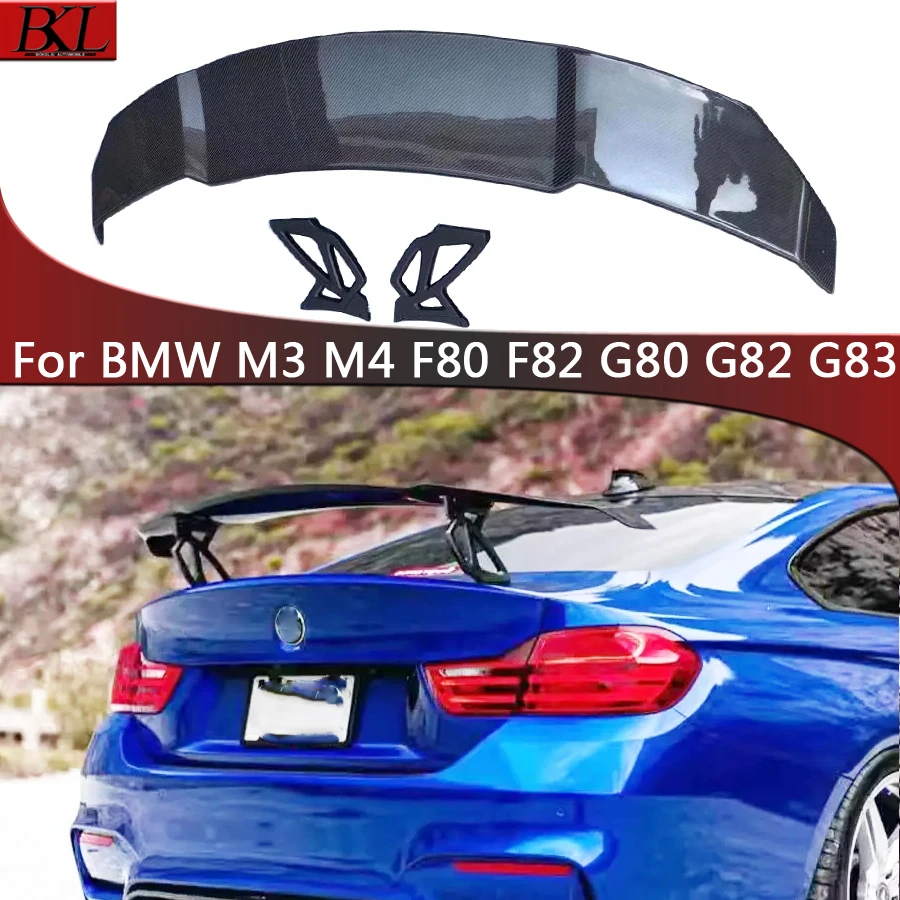 For BMW M3 M4 F80 F82 G80 G82 G83 Carbon Fiber Tail fins Rear Trunk Spoiler Guide Wing Rear Wing Car Trunk Diverter body kit
For BMW M3 M4 F80 F82 G80 G82 G83 Carbon Fiber Tail fins Rear Trunk Spoiler Guide Wing Rear Wing Car Trunk Diverter body kit