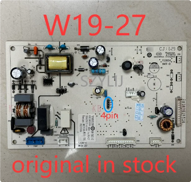 Good quality for Board W19-27 0321801056 V98538 4pin Refrigerator Parts
Good quality for Board W19-27 0321801056 V98538 4pin Refrigerator Parts