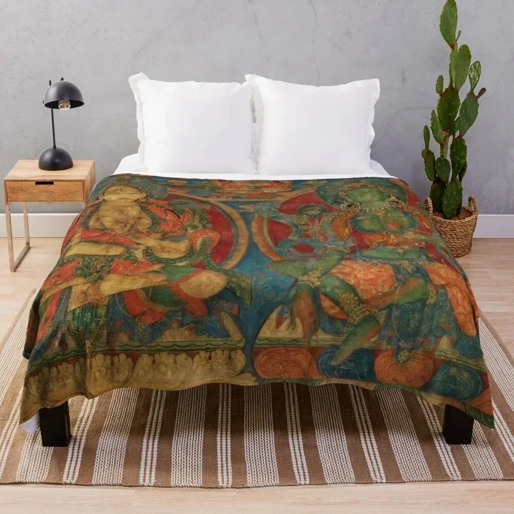 The White Tara and The Green Tara Throw Blanket Multi Use Warm Blanket for Living Room Bedroom
The White Tara and The Green Tara Throw Blanket Multi Use Warm Blanket for Living Room Bedroom