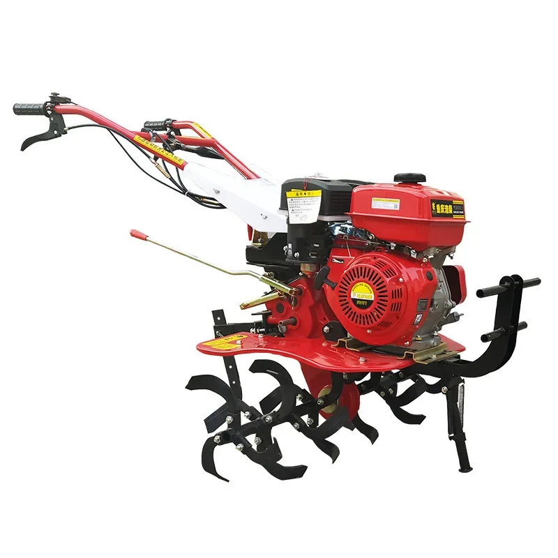Rotary tillage, loosening soil, turning soil in cultivated land, diesel micro-tillage, small-scale agricultural
Rotary tillage, loosening soil, turning soil in cultivated land, diesel micro-tillage, small-scale agricultural