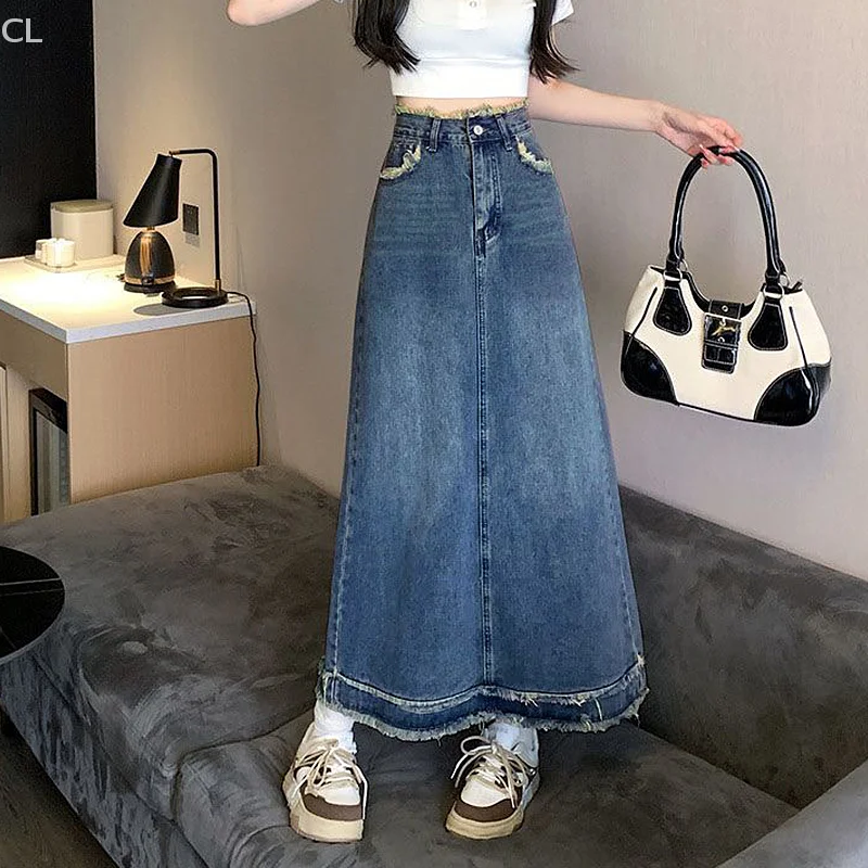 Ins Style Shui Wash Blue Simplicity Hairy Denim Skirt Half Skirt Women S Spring And Autumn New Denim Skirt
Ins Style Shui Wash Blue Simplicity Hairy Denim Skirt Half Skirt Women S Spring And Autumn New Denim Skirt