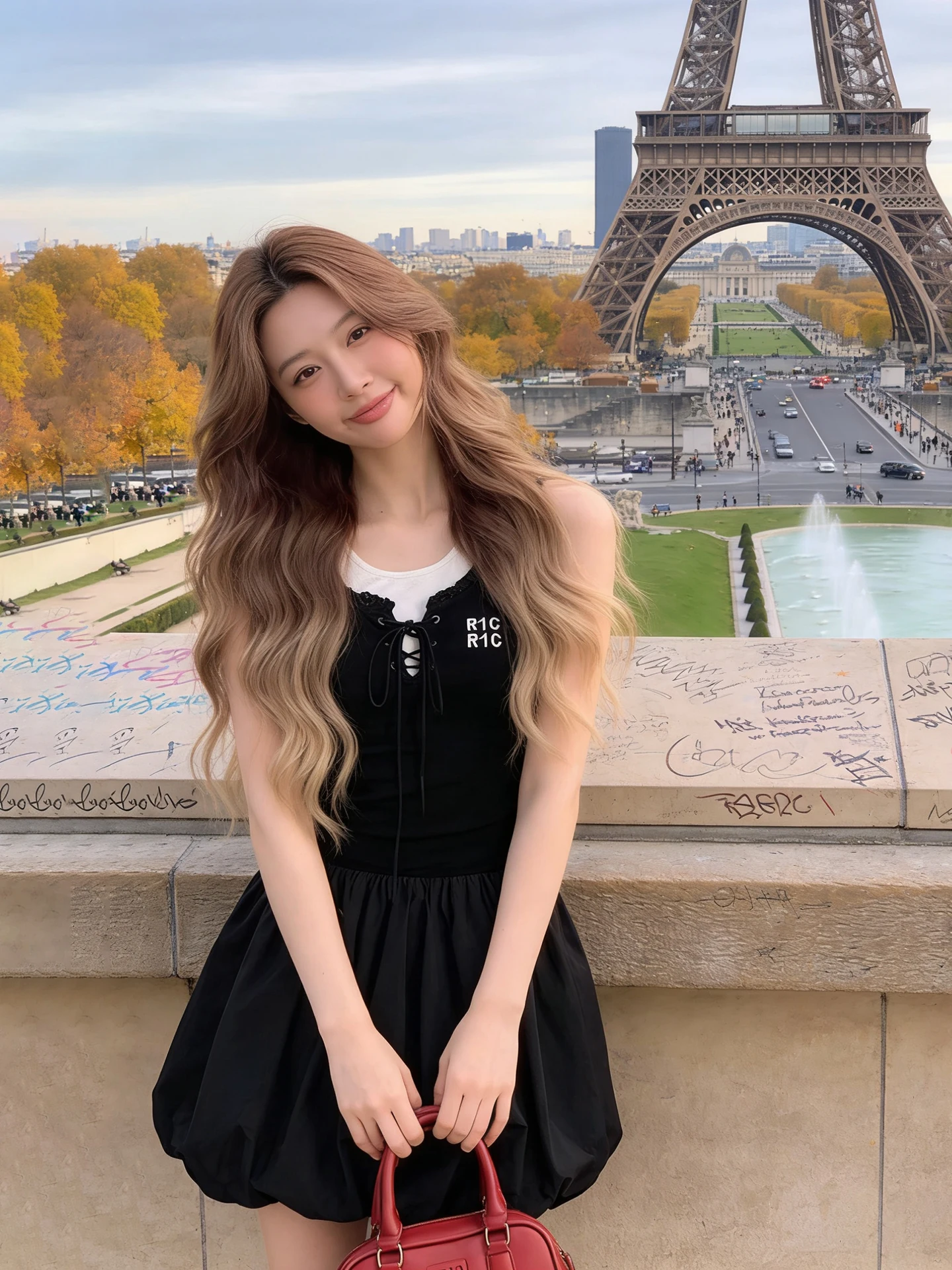 Hebe Style Black Dress Fake Two-Piece Women's Design Sense Waist-Cinching Sleeveless Flower Bud Short Skirt Summer
Hebe Style Black Dress Fake Two-Piece Women's Design Sense Waist-Cinching Sleeveless Flower Bud Short Skirt Summer