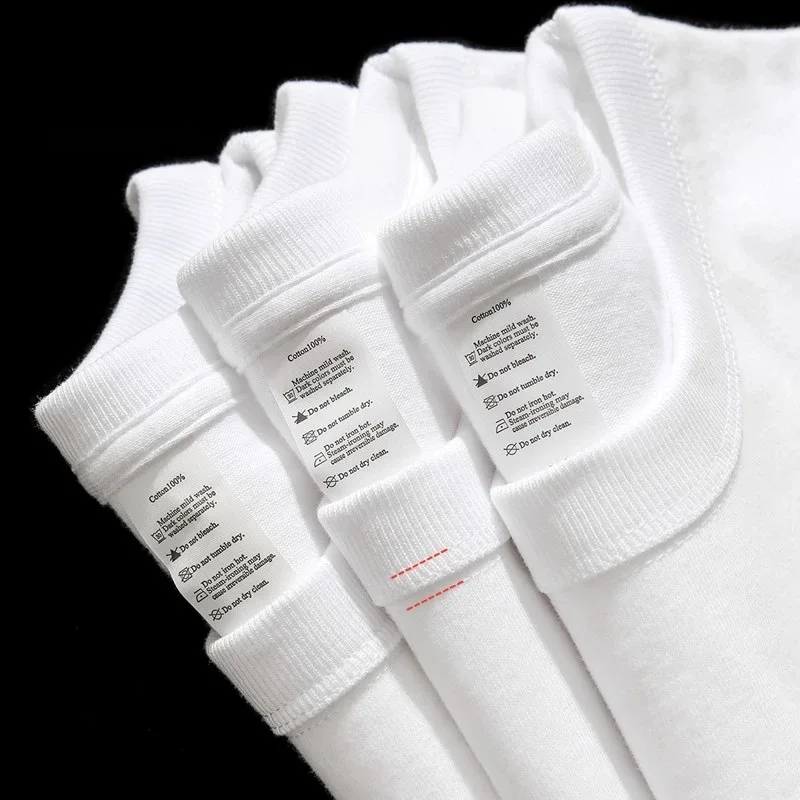 300g Heavy Cotton White Short-sleeved T-shirt Women's Loose Half-sleeved Inner Men's Pure Cotton Streetwear
300g Heavy Cotton White Short-sleeved T-shirt Women's Loose Half-sleeved Inner Men's Pure Cotton Streetwear