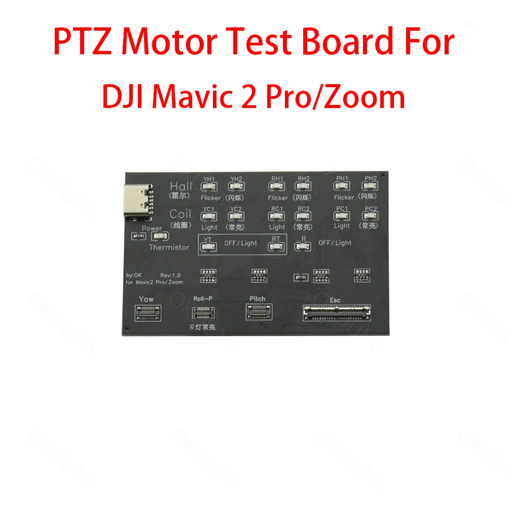Original DJI Mavic 2 Pro/Zoom Dron Gimbal Motor Test Board For Mavic 2 Pro Drones PTZ Motor Testing Tool Accessories
Original DJI Mavic 2 Pro/Zoom Dron Gimbal Motor Test Board For Mavic 2 Pro Drones PTZ Motor Testing Tool Accessories