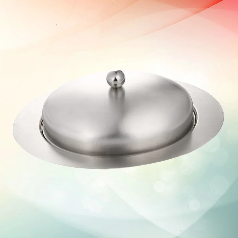 Stainless Steel Dish Oval Butter Tray Lid Rust Resistant Kitchen Cream Storage Container Butter Dish With Cover
Stainless Steel Dish Oval Butter Tray Lid Rust Resistant Kitchen Cream Storage Container Butter Dish With Cover