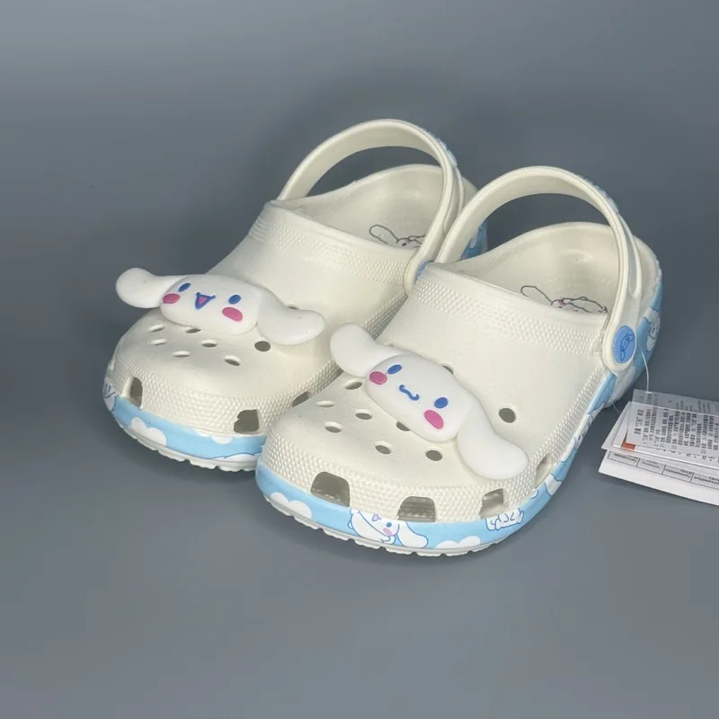 Sanrio Cinnamoroll Hole Slippers Adult Version Sandals Kawaii Eva Anime Home Beach Shoes Summer Slippers For Adult Gifts
Sanrio Cinnamoroll Hole Slippers Adult Version Sandals Kawaii Eva Anime Home Beach Shoes Summer Slippers For Adult Gifts