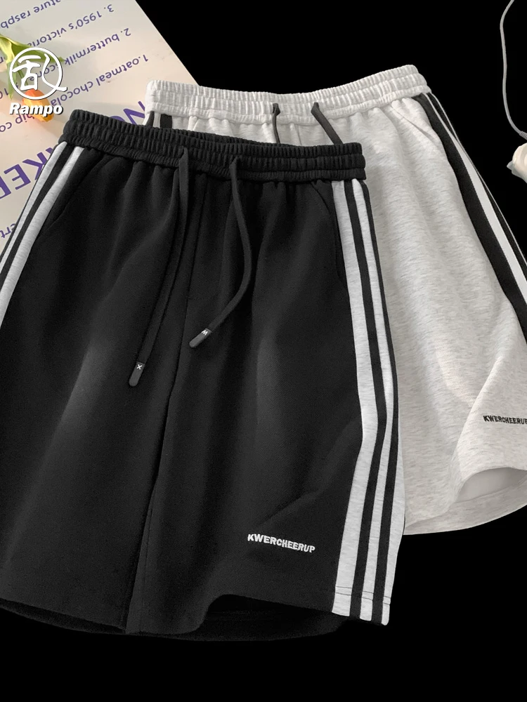 Summer Trendy Sport orts for Men Running Baskeall Pants Casual Five-Quarter Length Tee-Bar Stripe Embroidered Lettering
Summer Trendy Sport orts for Men Running Baskeall Pants Casual Five-Quarter Length Tee-Bar Stripe Embroidered Lettering