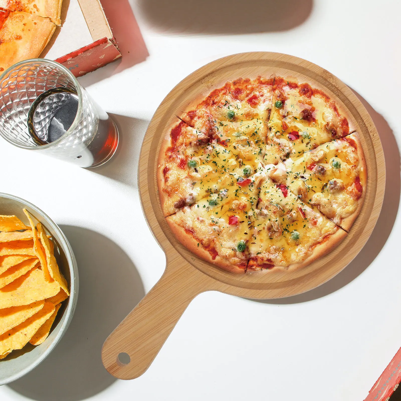 1pcs Cutting Board Round Wood Kitchen Utensil Serving Tray For Pizza Cake Bread Steak Food Kitchen Gadget Utensil Tool
1pcs Cutting Board Round Wood Kitchen Utensil Serving Tray For Pizza Cake Bread Steak Food Kitchen Gadget Utensil Tool