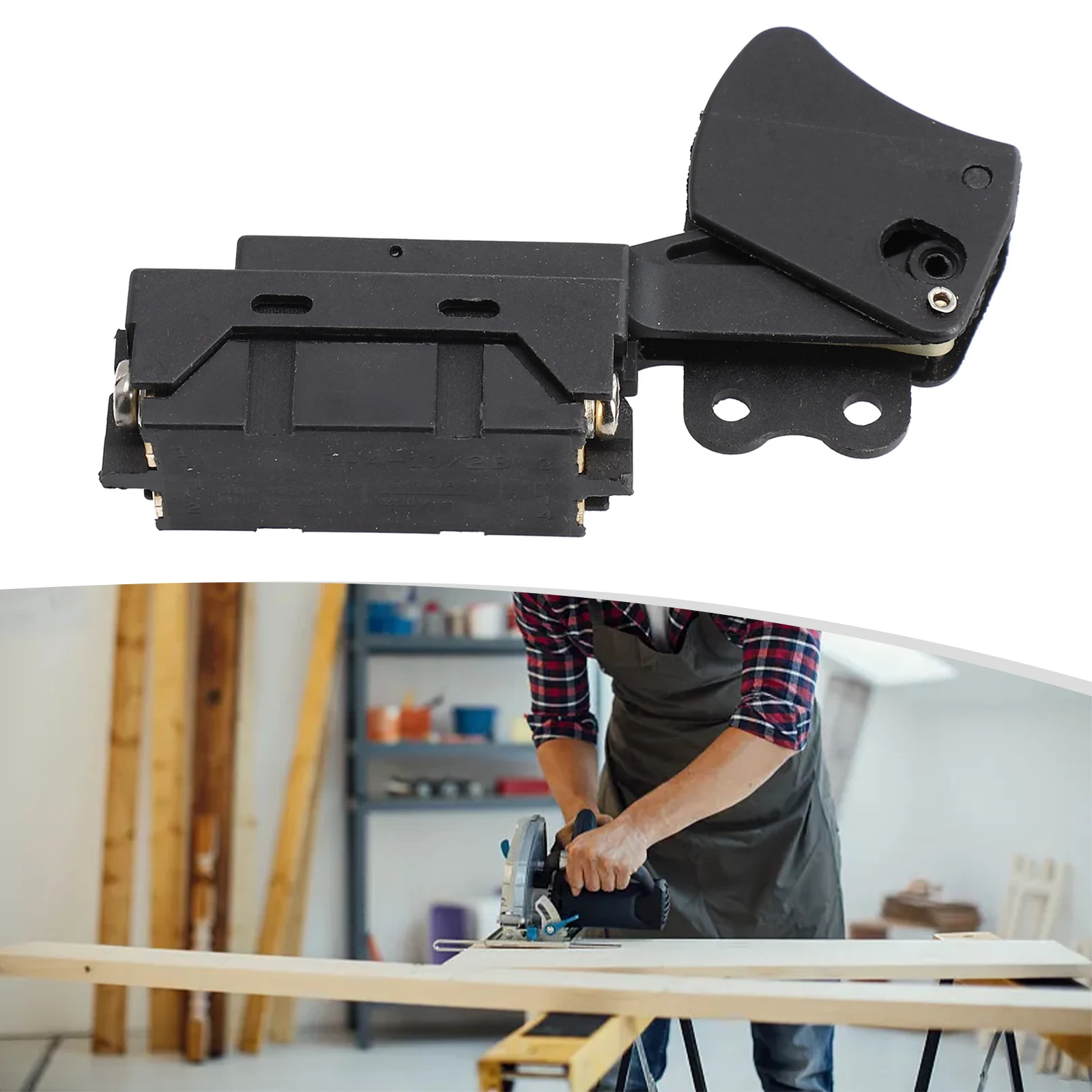 Улучшенный триггерный переключатель послепродажного обслуживания для 2412A125250V 6511720 6511217 6511681 L50, совместимый с несколькими моделями 
Улучшенный триггерный переключатель послепродажного обслуживания для 2412A125250V 6511720 6511217 6511681 L50, совместимый с несколькими моделями