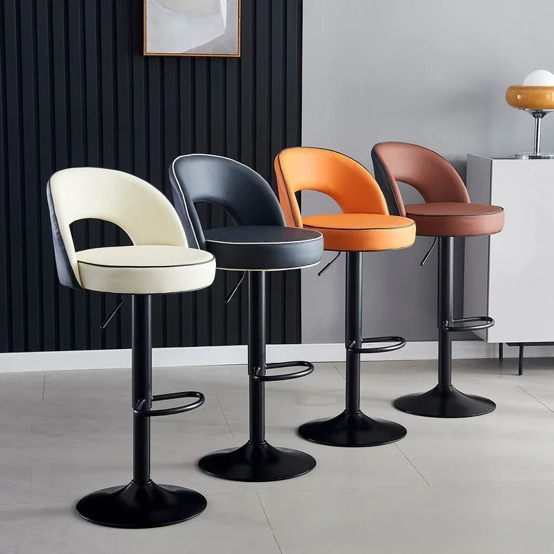 Light Luxury Bar Stool Modern Counter Height Chair with Backrest Lift Adjustment Kitchen Island Seat Hotel Reception Stools
Light Luxury Bar Stool Modern Counter Height Chair with Backrest Lift Adjustment Kitchen Island Seat Hotel Reception Stools