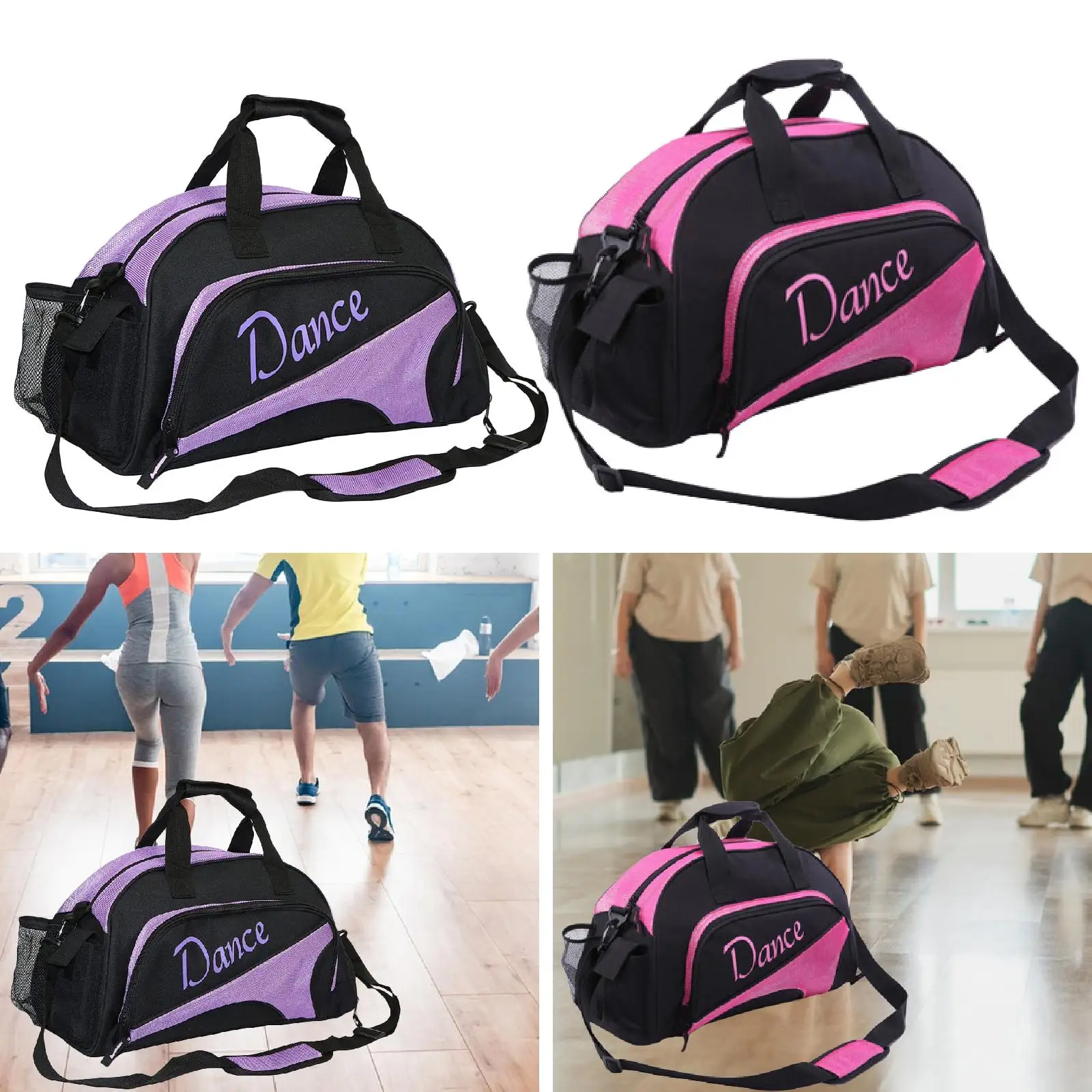 Dance Shoe Bag with Shoe Compartment Versatile for Toiletry Elegant Overnight Bag for Exercise Fitness Weekend Dancing Sports
Dance Shoe Bag with Shoe Compartment Versatile for Toiletry Elegant Overnight Bag for Exercise Fitness Weekend Dancing Sports