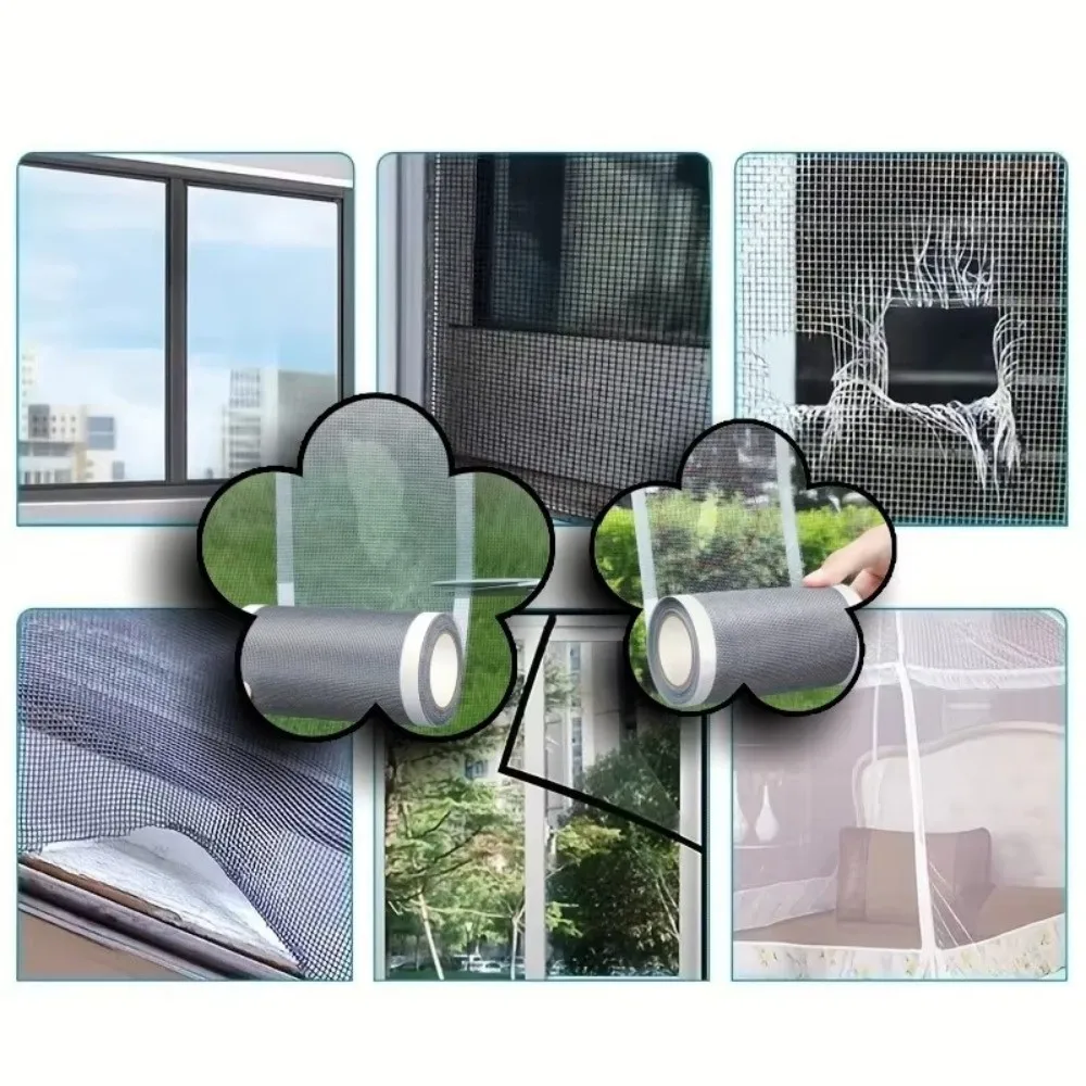 Self-adhesive Window Screen Repair Tape Breathable Window Screen Repair Tool Window Screen Repair Patch DIY
Self-adhesive Window Screen Repair Tape Breathable Window Screen Repair Tool Window Screen Repair Patch DIY