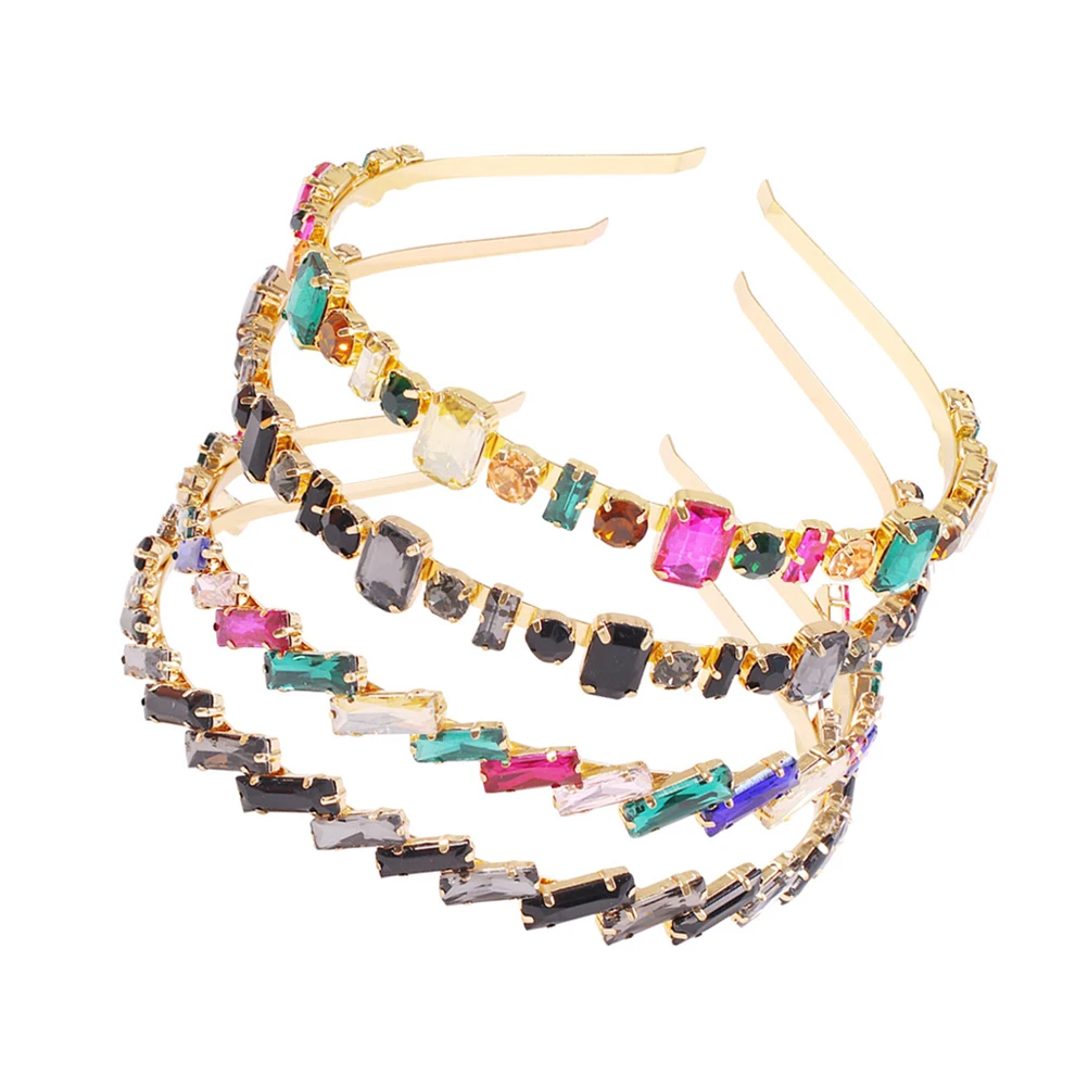 1pc Rhinestone Hoop Fashion Headband Women Elegant Bride Party Accessories Glass Diamond Hair Band Stylish Long Lasting Use Hair
1pc Rhinestone Hoop Fashion Headband Women Elegant Bride Party Accessories Glass Diamond Hair Band Stylish Long Lasting Use Hair