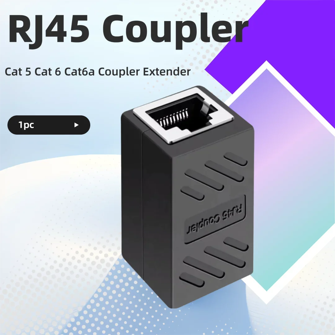 Соединители RJ45 для сетевого оборудования, удлинители Ethernet-кабеля Cat 5, Cat 6, Cat6a, разъемы-удлинители, соединители Ethernet, 5/10/20/30 шт.
Соединители RJ45 для сетевого оборудования, удлинители Ethernet-кабеля Cat 5, Cat 6, Cat6a, разъемы-удлинители, соединители Ethernet, 5/10/20/30 шт.