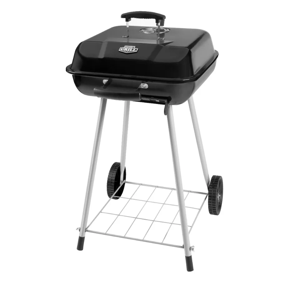 Charcoal Grill 17.5 Inch Charcoal Grill with Wheels Black
Charcoal Grill 17.5 Inch Charcoal Grill with Wheels Black