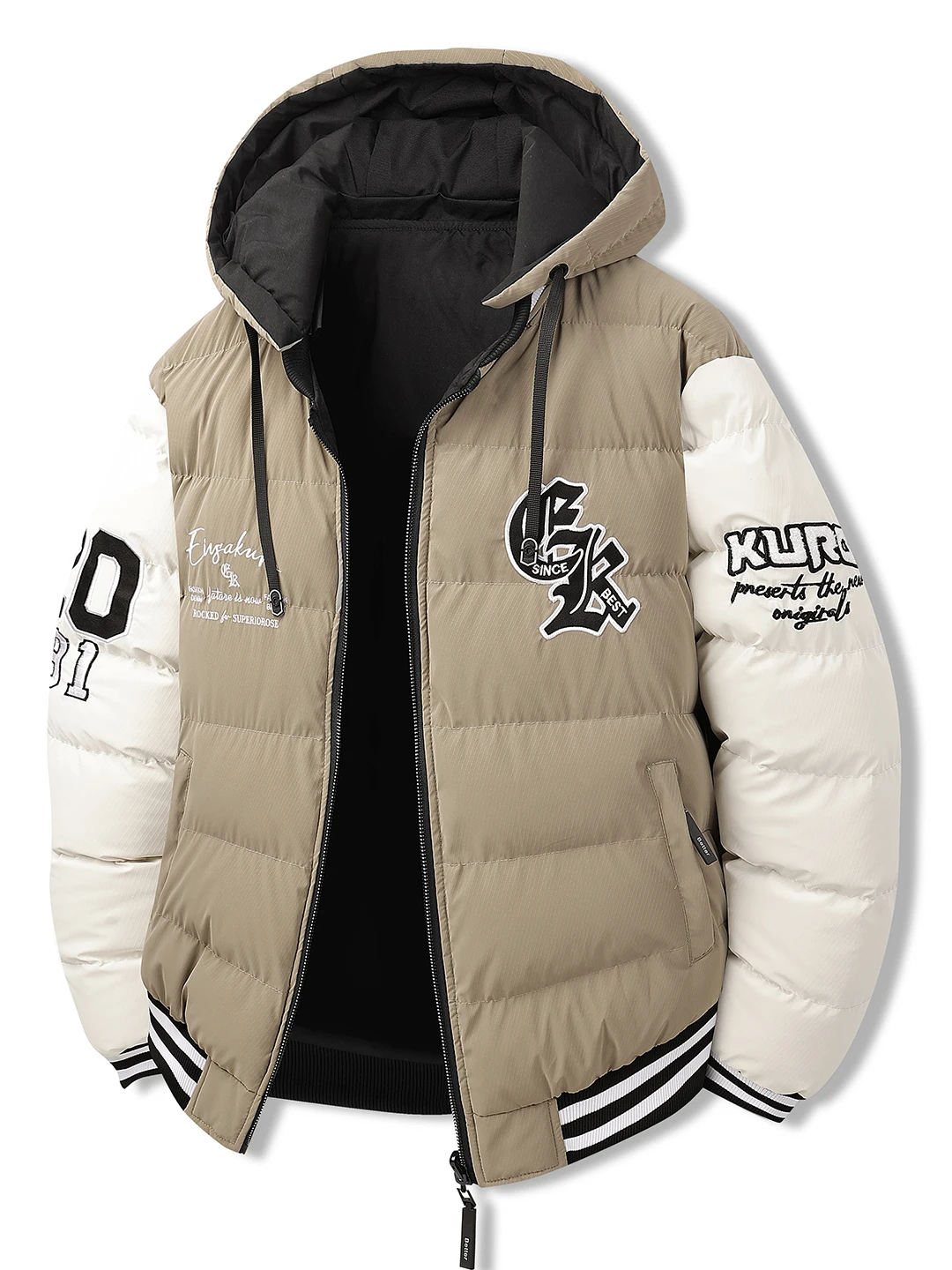 Double-Sided Wearable Embroidered Hooded Cotton Jaet 2025 New Sle ex Warmth Faionable Urban Sle Winter Coat
Double-Sided Wearable Embroidered Hooded Cotton Jaet 2025 New Sle ex Warmth Faionable Urban Sle Winter Coat