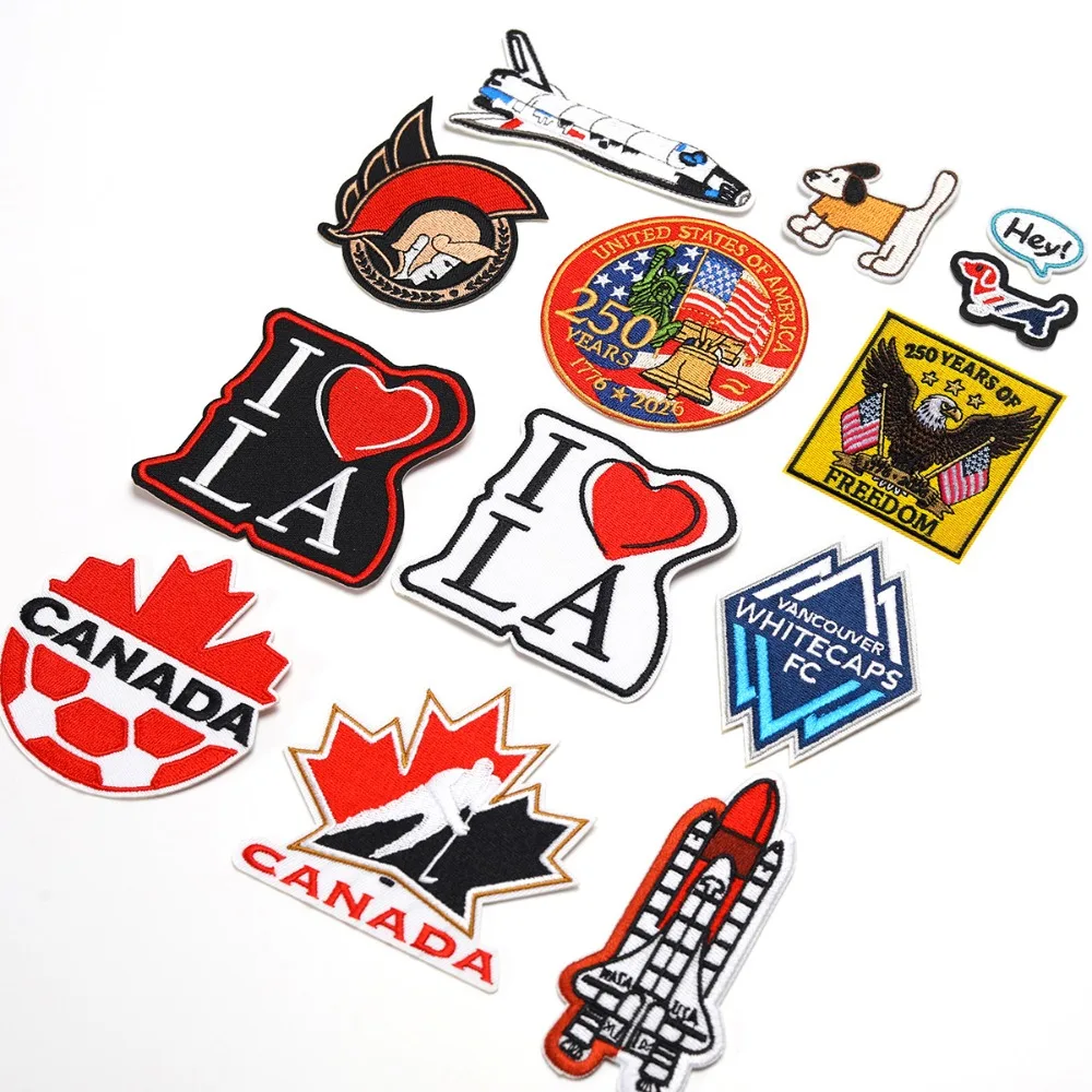 Cotton Puppy Embroidery Patch DIY T-shirt Backpack Iron on Patches Repair Accessories Plane Eagle Badge Applique Sewing Sticker
Cotton Puppy Embroidery Patch DIY T-shirt Backpack Iron on Patches Repair Accessories Plane Eagle Badge Applique Sewing Sticker