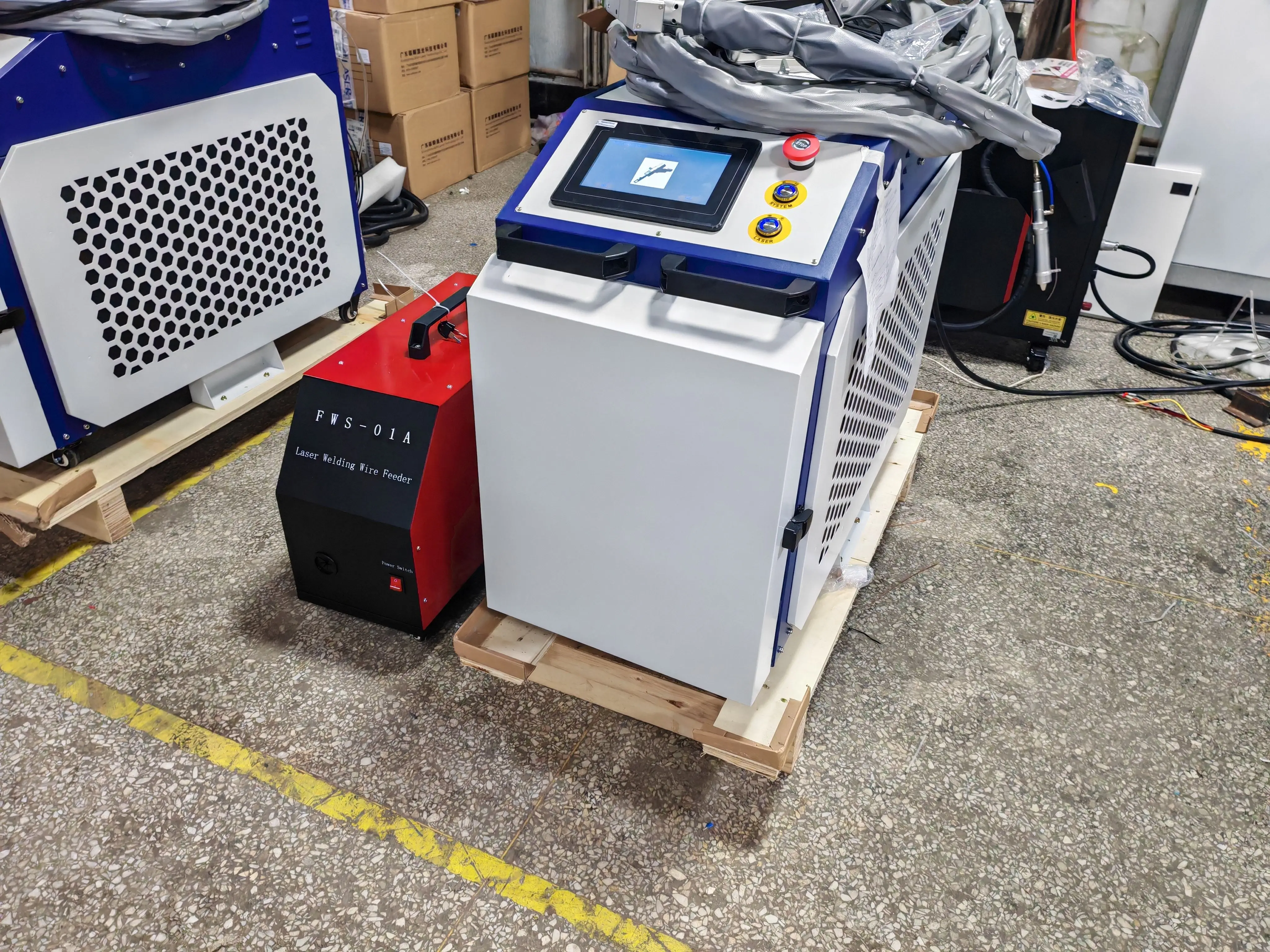 Portable 4-in-1 Industrial-Grade Laser Welder High-Precision Mini Laser for Stainless Steel Doors Railings-Handheld Laser Welder
Portable 4-in-1 Industrial-Grade Laser Welder High-Precision Mini Laser for Stainless Steel Doors Railings-Handheld Laser Welder