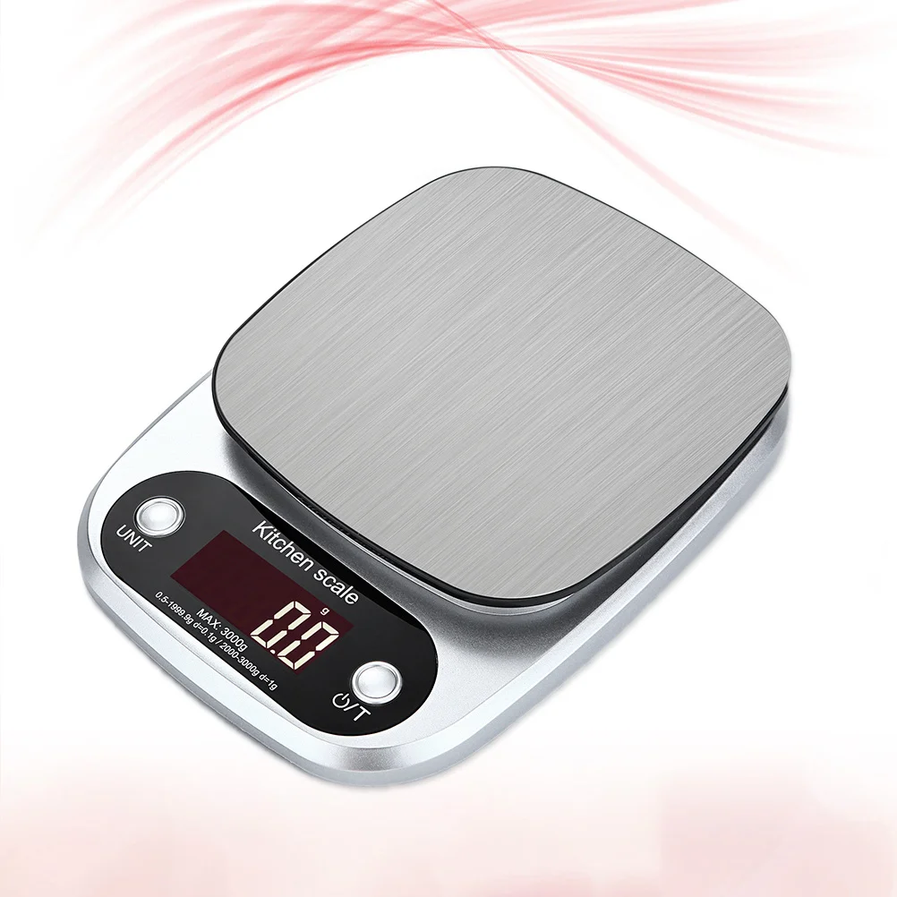 3Kg/0.1G Kitchen Electronic Food Scale High Precision Digital Weighing Scale For Home Use Stainless Steel Platform Compact
3Kg/0.1G Kitchen Electronic Food Scale High Precision Digital Weighing Scale For Home Use Stainless Steel Platform Compact