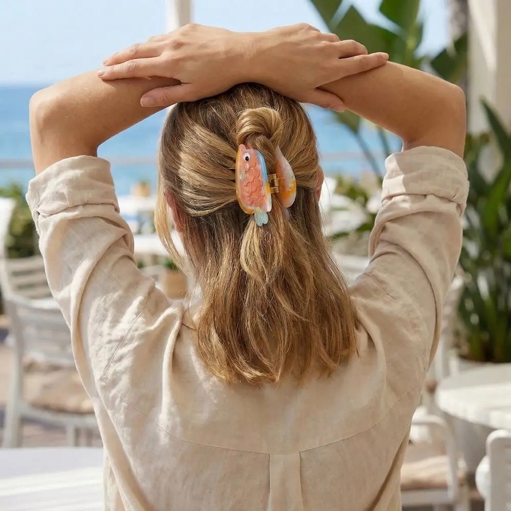Sweet Hairpin Ocean Fish Hair Claw Acetate Acetic Acid Marine Animals Hair Clip Shark Clip Tropical Fish Fish Grab Clip Headwear
Sweet Hairpin Ocean Fish Hair Claw Acetate Acetic Acid Marine Animals Hair Clip Shark Clip Tropical Fish Fish Grab Clip Headwear