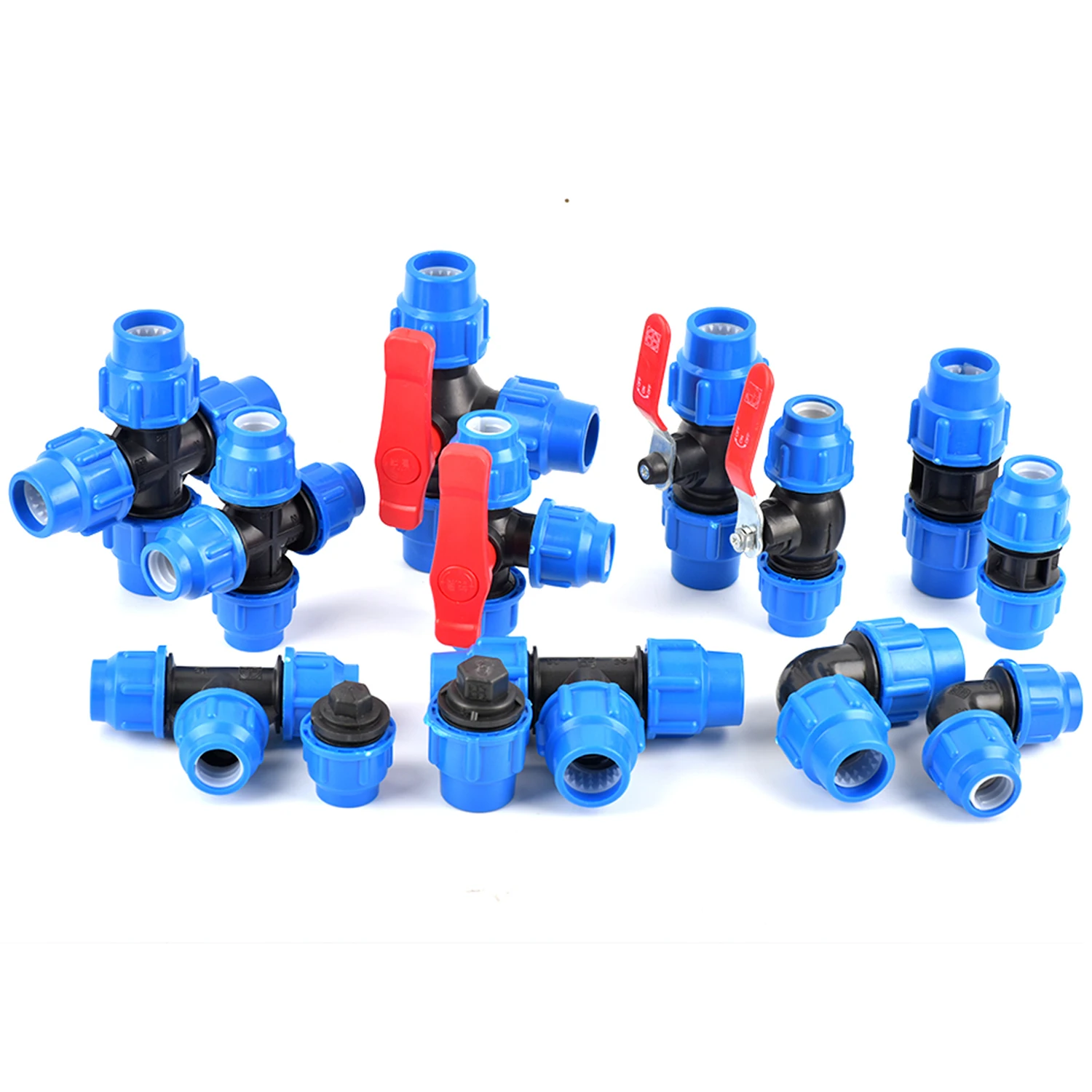 20-50mm PVC PE Tube Tap Water Splitter Plastic Valve Connector Garden Farm Irrigation Water Pipe Hose Joint Accessories
20-50mm PVC PE Tube Tap Water Splitter Plastic Valve Connector Garden Farm Irrigation Water Pipe Hose Joint Accessories