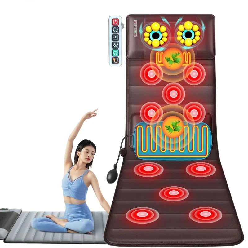 Health Care Relaxation Body Pad Neck Electric Massage Pad Back Waist and Leg Pain Relief Vibration Chair Pad Heating Massager
Health Care Relaxation Body Pad Neck Electric Massage Pad Back Waist and Leg Pain Relief Vibration Chair Pad Heating Massager