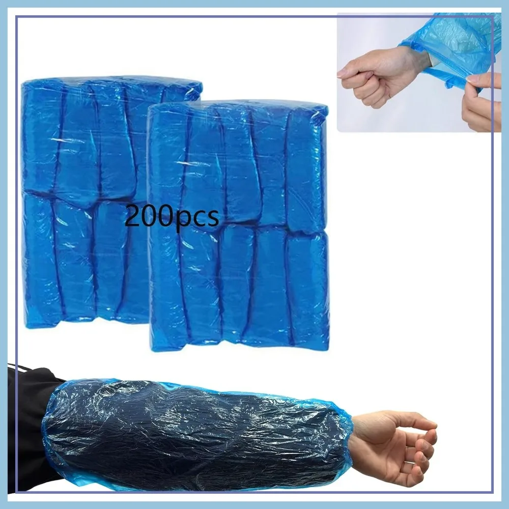 200 PCS Disposable Arm Sleeves, Plastic Covers for Cleaning, Painting, Tattooing
200 PCS Disposable Arm Sleeves, Plastic Covers for Cleaning, Painting, Tattooing