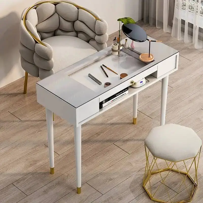 Style Manicure Japanese Table Glass Cream Tabletop Modern Dressing Nail Tables Storage Reception Salon Furniture Nail Desk LLMT
Style Manicure Japanese Table Glass Cream Tabletop Modern Dressing Nail Tables Storage Reception Salon Furniture Nail Desk LLMT
