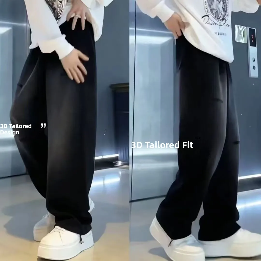 Новые мужские повседневные брюки свободного кроя 2024 года в корейском стиле, модные, тонкие, широкие, длинные, до пола, летние
Новые мужские повседневные брюки свободного кроя 2024 года в корейском стиле, модные, тонкие, широкие, длинные, до пола, летние