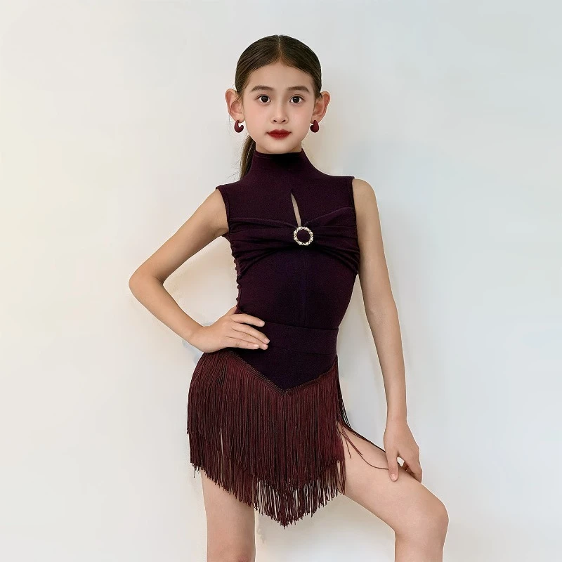 2026 New Summer Latin Dance Girls Practice Children's Performance Dance Suit
2026 New Summer Latin Dance Girls Practice Children's Performance Dance Suit