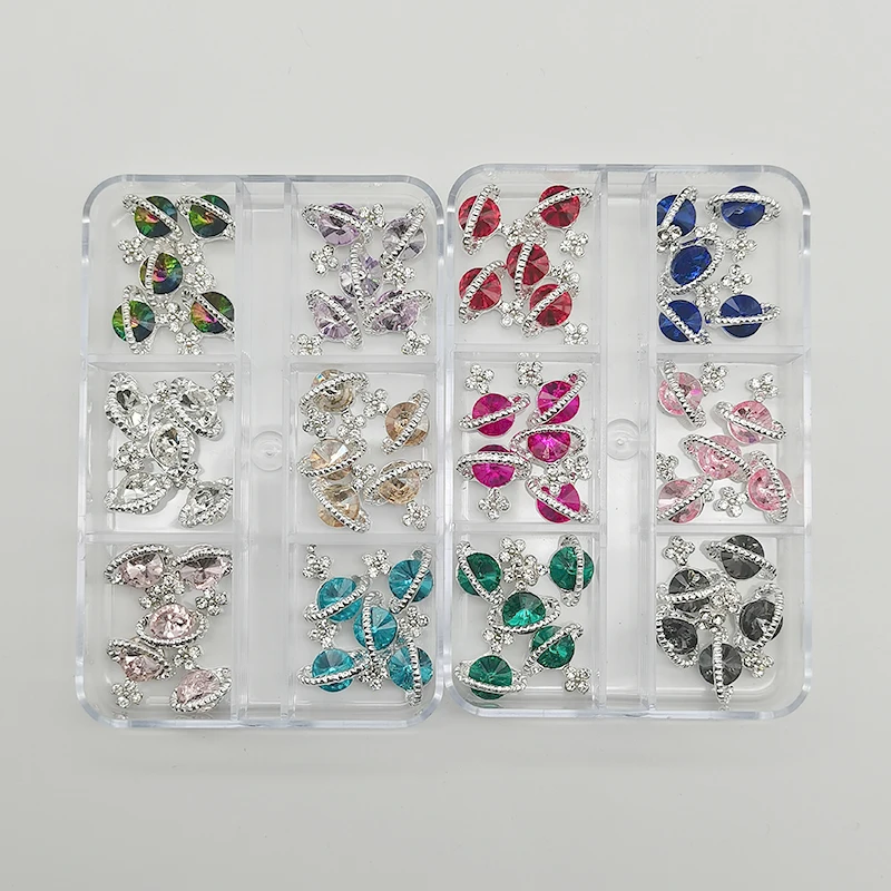 Nail Art Rhinestones Alloy 3D Nail Charms Gems Luxury Crystal Nail Art Decorations Diamond DIY Jewelry Nail Art Accessories Part
Nail Art Rhinestones Alloy 3D Nail Charms Gems Luxury Crystal Nail Art Decorations Diamond DIY Jewelry Nail Art Accessories Part