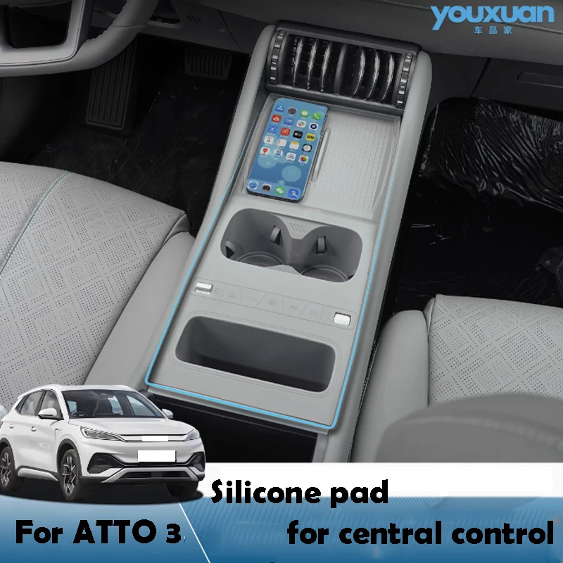 For BYD ATTO 3 2025 Silicone Pad for Central Control Protection Waterproof Dustproof Car Accessories
For BYD ATTO 3 2025 Silicone Pad for Central Control Protection Waterproof Dustproof Car Accessories