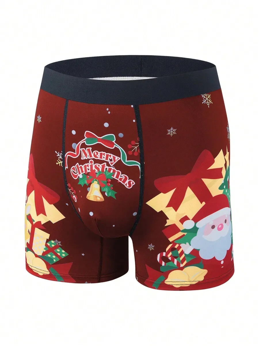 Mens Christmas Print Boxer Shorts 3pcs Set
Mens Christmas Print Boxer Shorts 3pcs Set