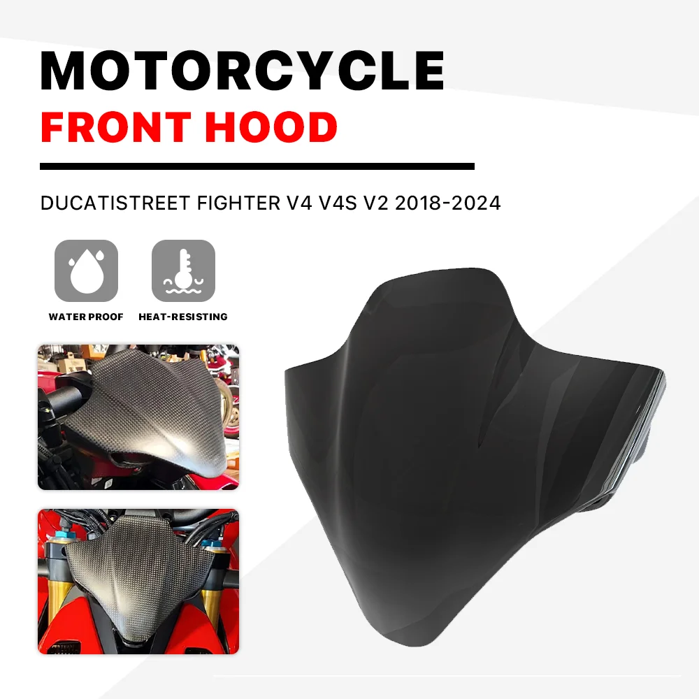 For DUCATI Panigale V2 V4 V4S V4R Streetfighter 2018-2024 Motorcycle Winglets front hood Accessories Panels Spoiler Fixed Wing
For DUCATI Panigale V2 V4 V4S V4R Streetfighter 2018-2024 Motorcycle Winglets front hood Accessories Panels Spoiler Fixed Wing