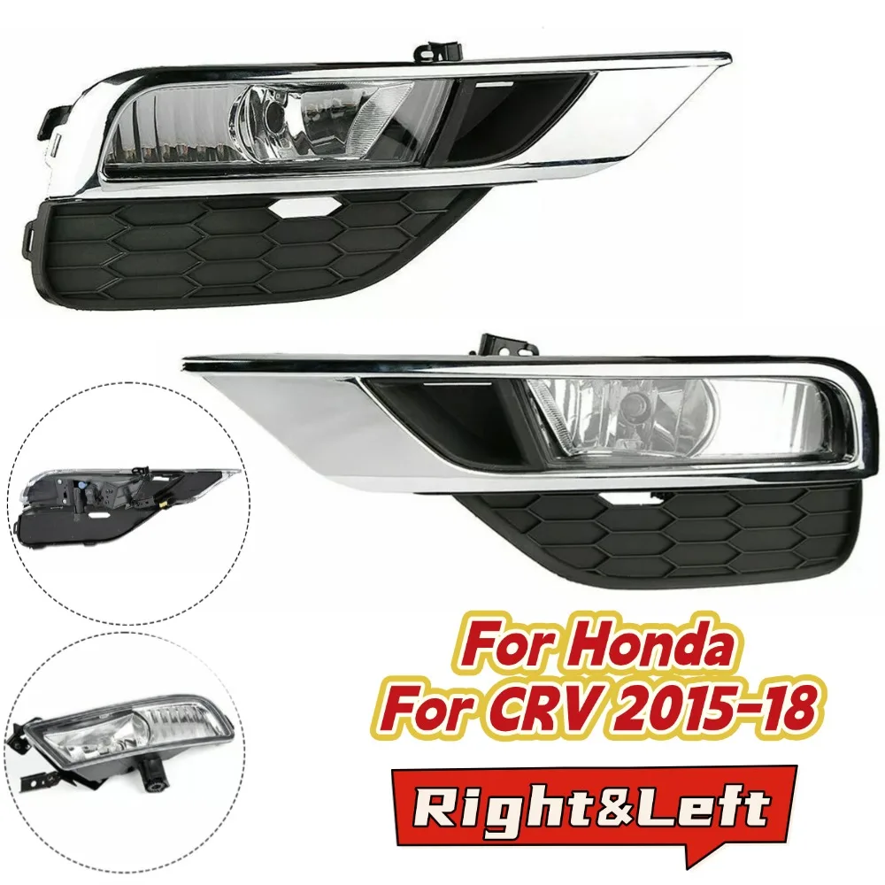 Front Left Fog Light Lamp With Grille Trim For Honda For CRV UK Urban Version 2015-18 Replacement Parts Car Fog Lights
Front Left Fog Light Lamp With Grille Trim For Honda For CRV UK Urban Version 2015-18 Replacement Parts Car Fog Lights