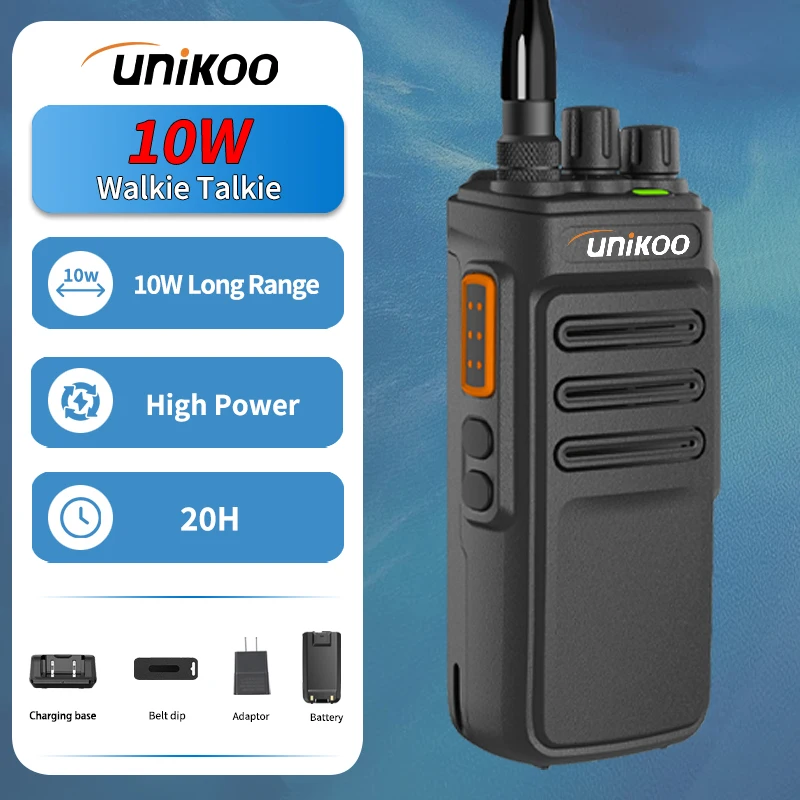 Unikoo UK391 Высокая мощность 10 Вт Рации дальнего действия Лицензия Бесплатная связь Радио Рация Двусторонняя радиосвязь
Unikoo UK391 Высокая мощность 10 Вт Рации дальнего действия Лицензия Бесплатная связь Радио Рация Двусторонняя радиосвязь
