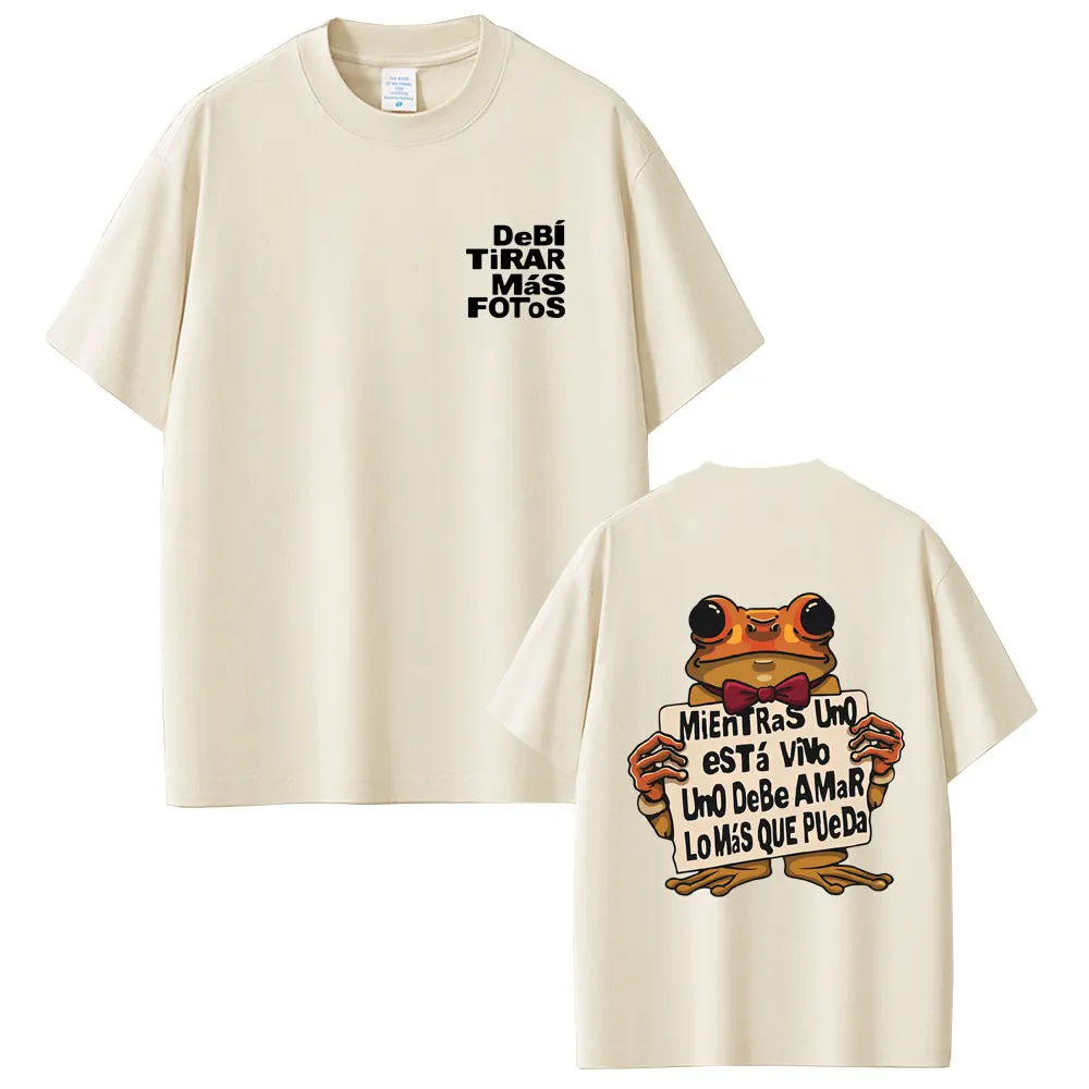 Rapper Bad Bunny Graphic T-shirt Debi Tirar Mas Fotos DTMF T Shirts Men Women Hip Hop Oversized Tshirt Male Fashion Streetwear
Rapper Bad Bunny Graphic T-shirt Debi Tirar Mas Fotos DTMF T Shirts Men Women Hip Hop Oversized Tshirt Male Fashion Streetwear
