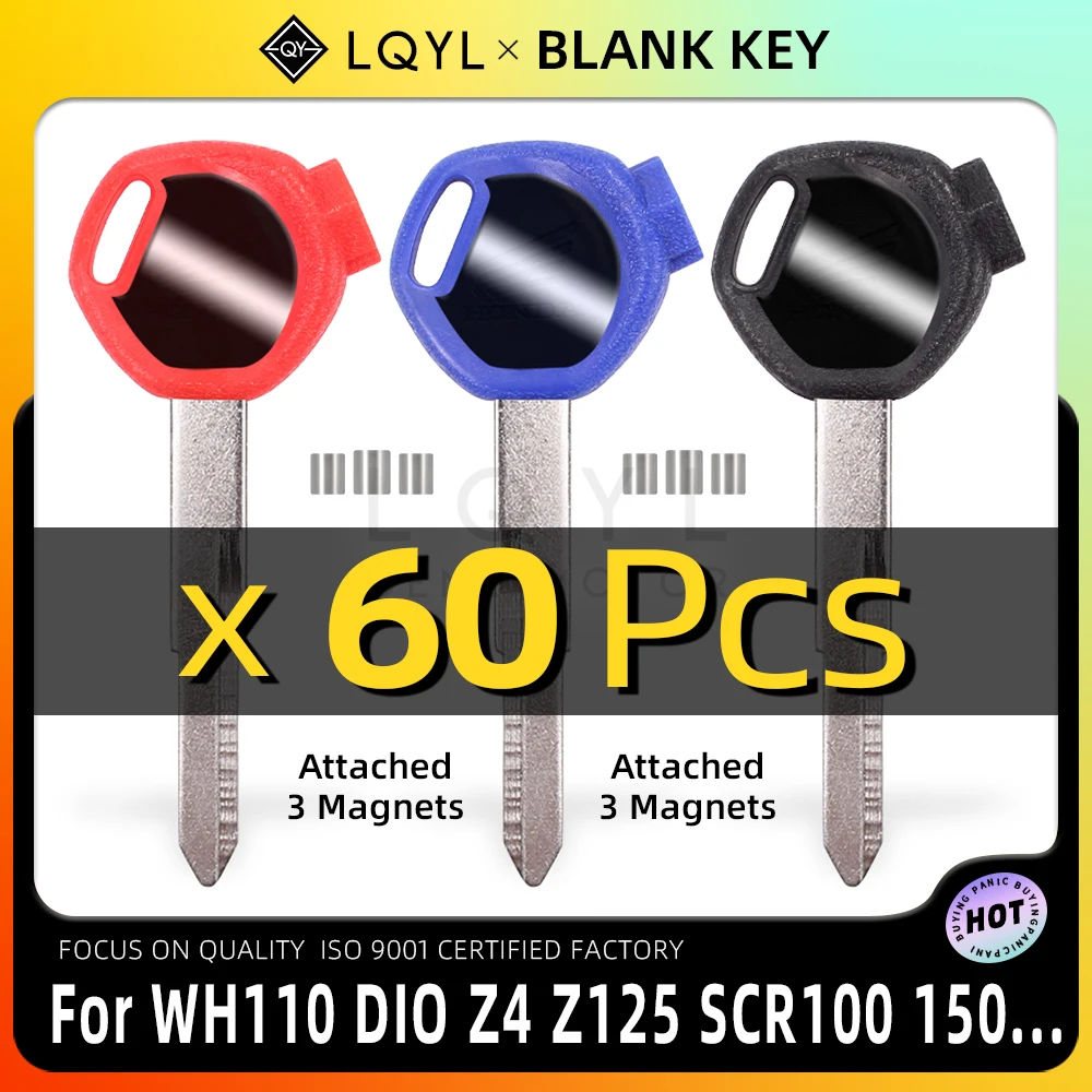 60Pcs Blank Key Motorcycle Replace Uncut Keys For HONDA scooter A magnet Anti-theft lock keys Zoomer DIO 56 Z4 Z125 SCR100 WH110
60Pcs Blank Key Motorcycle Replace Uncut Keys For HONDA scooter A magnet Anti-theft lock keys Zoomer DIO 56 Z4 Z125 SCR100 WH110