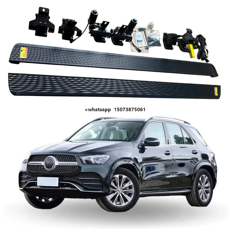 Aluminum Alloy Running Board Side Step for 2023 GLE350 with Anti-Pinch Feature IP67 Waterproof
Aluminum Alloy Running Board Side Step for 2023 GLE350 with Anti-Pinch Feature IP67 Waterproof