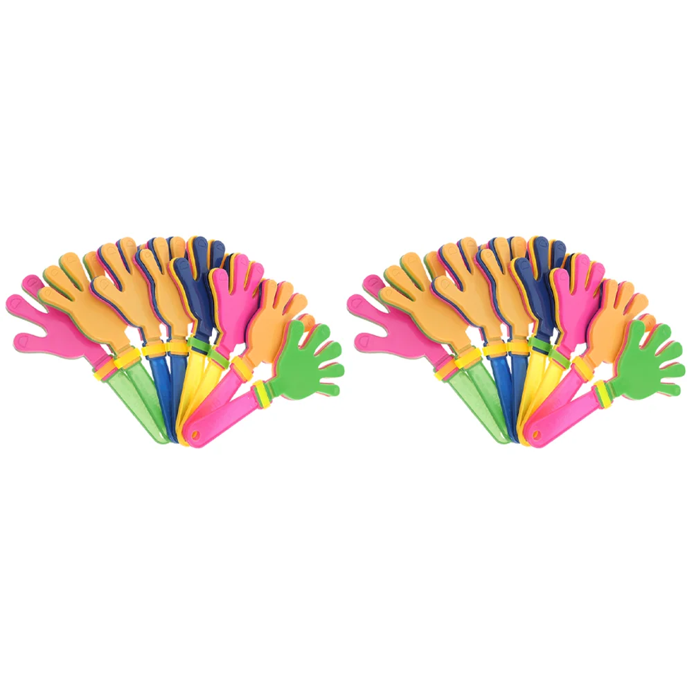 20 Pcs Hand Clappers Plastic Palm Toys Small Size Party Supplies Cheer Props for Kids Adults Birthday
20 Pcs Hand Clappers Plastic Palm Toys Small Size Party Supplies Cheer Props for Kids Adults Birthday