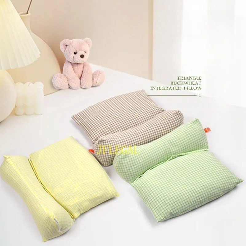 JFLEGAL Buckwheat Cervical Adult Triangle Detachable Special Pillow for Cervical Vertebra Buckwheat Pillow Natural Plant Fiber
JFLEGAL Buckwheat Cervical Adult Triangle Detachable Special Pillow for Cervical Vertebra Buckwheat Pillow Natural Plant Fiber