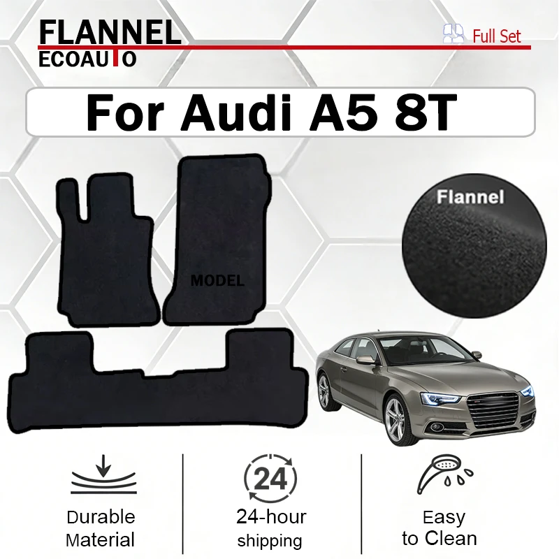 ECOAUTO Car velour mats front for Audi A5 8T Coupe (2008 2009 2010-2018) -Black
ECOAUTO Car velour mats front for Audi A5 8T Coupe (2008 2009 2010-2018) -Black