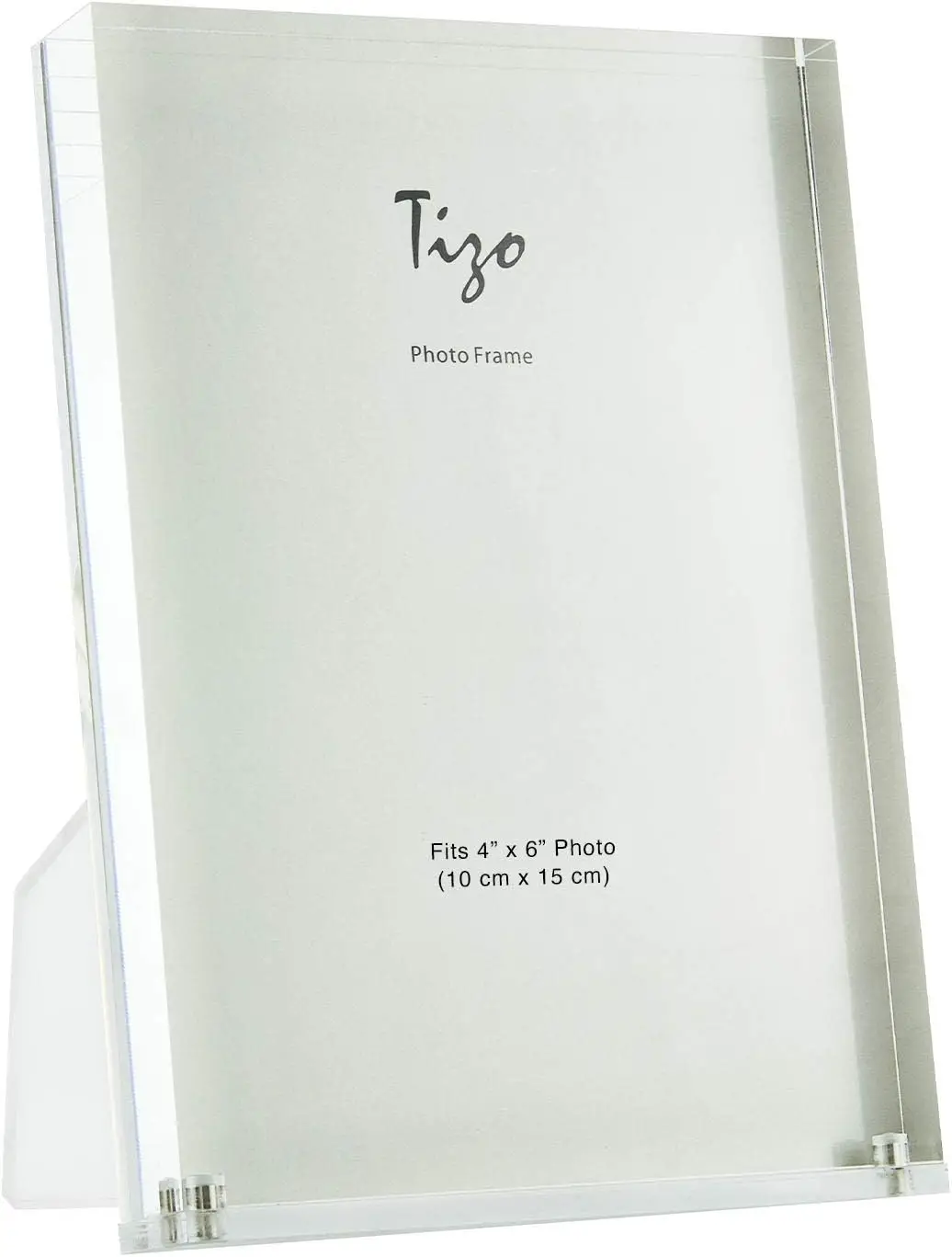 Tizo Design Vertical 4x6 Lucite Picture Frame, Durable 1 Inch Thick Clear Lucite & Magnetic Closures, Elegant & Practical Boutiq
Tizo Design Vertical 4x6 Lucite Picture Frame, Durable 1 Inch Thick Clear Lucite & Magnetic Closures, Elegant & Practical Boutiq