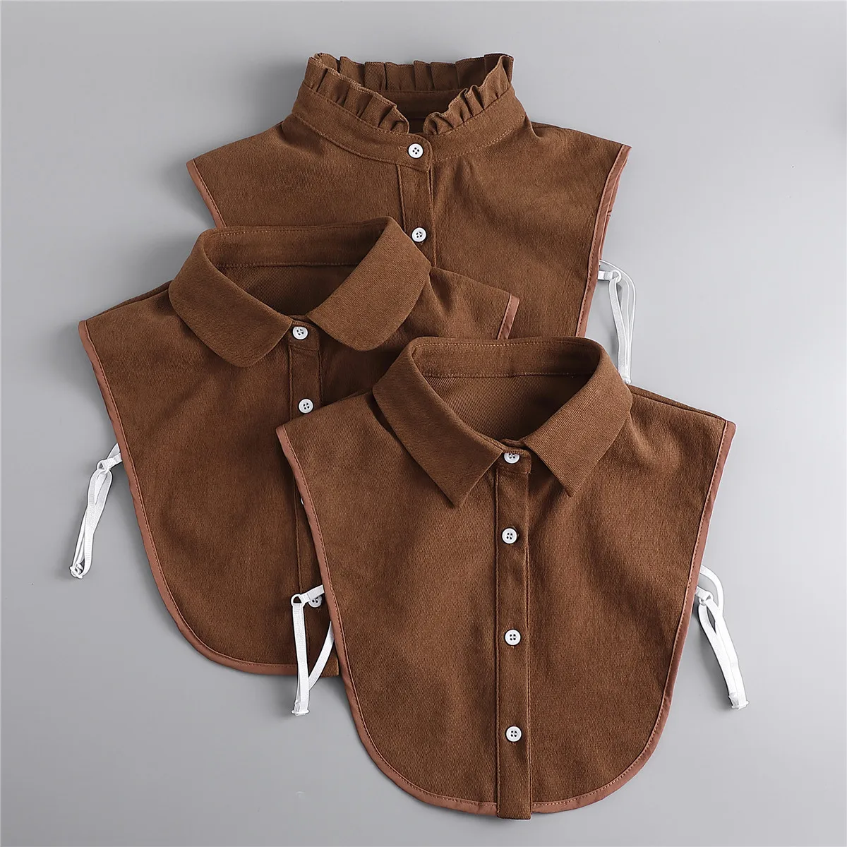Women's Stand Lapel Fake Collars Sweater False Collar Korean Style Lapel Stand Shirt Detachable Collar Faux Collar
Women's Stand Lapel Fake Collars Sweater False Collar Korean Style Lapel Stand Shirt Detachable Collar Faux Collar