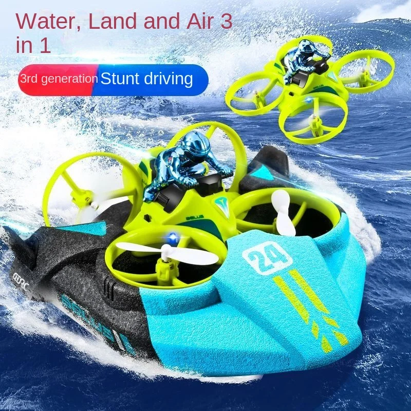 Water, land and air three-in-one drone children's remote control toy induction aircraft
Water, land and air three-in-one drone children's remote control toy induction aircraft