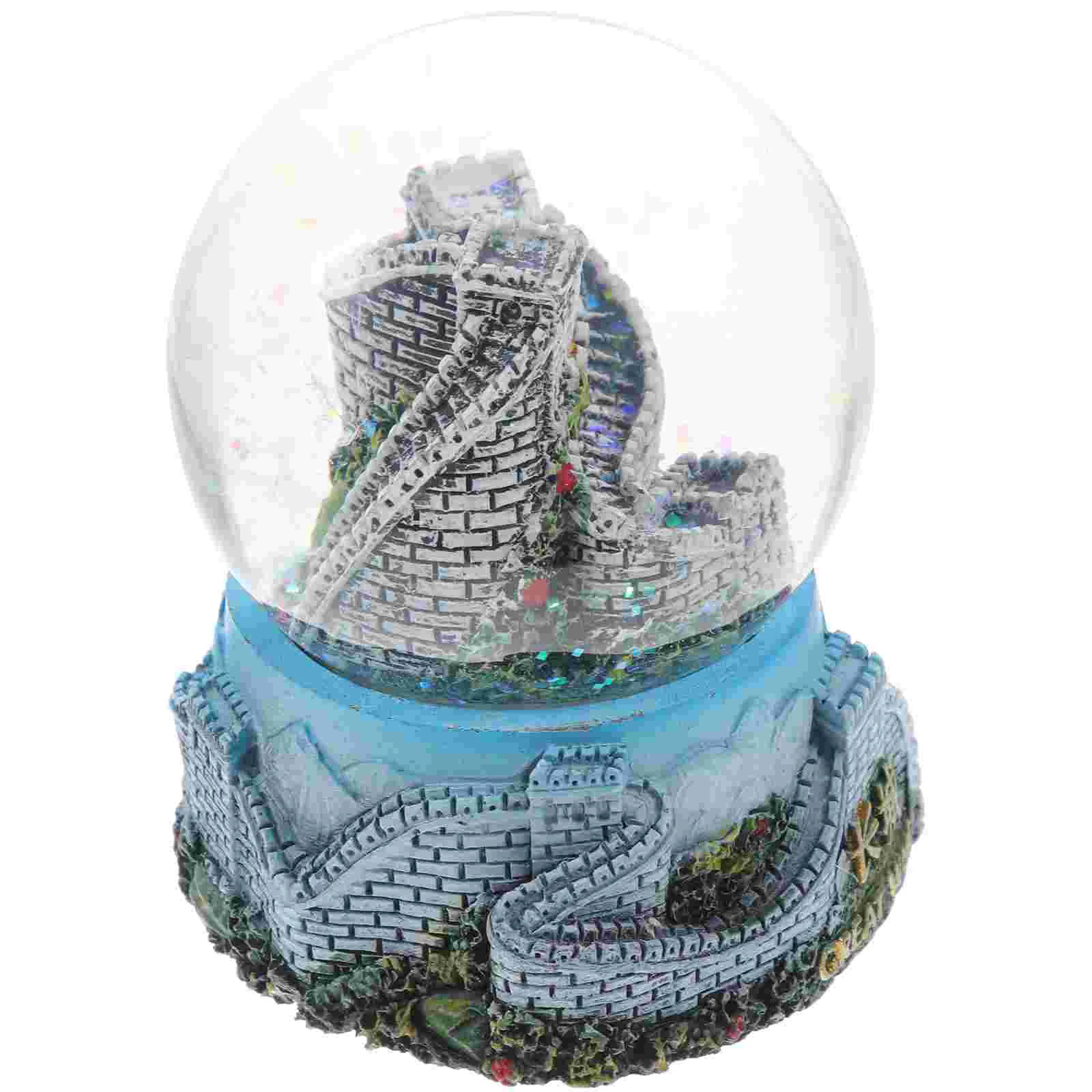 Great Wall Crystal Ball Souvenirs Clear Ornaments for Crafts Glass Resin Synthetic Decor Travel
Great Wall Crystal Ball Souvenirs Clear Ornaments for Crafts Glass Resin Synthetic Decor Travel