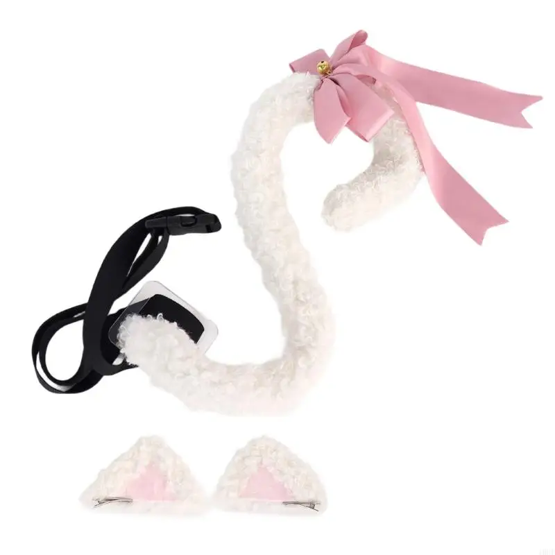 1/1/2pcs Cats Ears Hair Clips with Tail Cosplay Halloween Party Costumes Accessories
1/1/2pcs Cats Ears Hair Clips with Tail Cosplay Halloween Party Costumes Accessories
