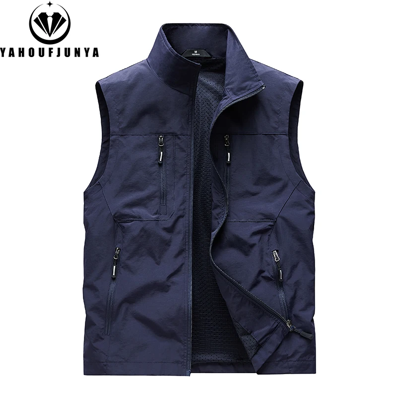 Лето 2025 г., мужской тонкий инструмент, много карманов, уличный жилет для отдыха, мужской дышащий свободный жилет без рукавов для кемпинга и рыбалки, мужской жилет
Лето 2025 г., мужской тонкий инструмент, много карманов, уличный жилет для отдыха, мужской дышащий свободный жилет без рукавов для кемпинга и рыбалки, мужской жилет