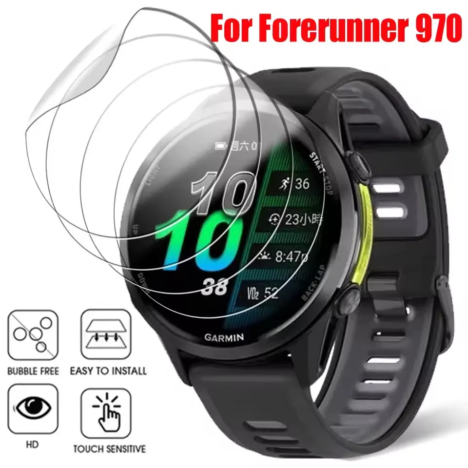 1-4Pcs Hydrogel Film For Garmin Forerunner 970 570 42mm 47mm Screen Protector For Forerunner 165/955/255
1-4Pcs Hydrogel Film For Garmin Forerunner 970 570 42mm 47mm Screen Protector For Forerunner 165/955/255